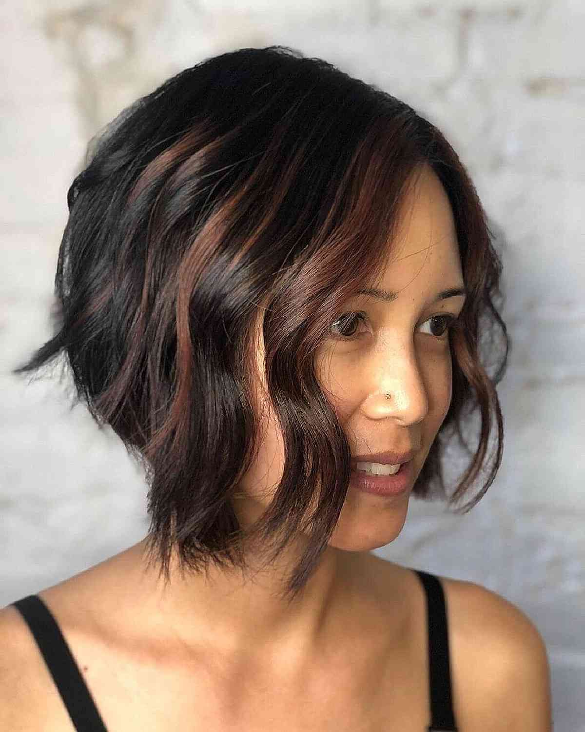 35 Fantastic Angled Bob Haircuts Women Don't Regret Getting For Best And Newest Straight Angled Bob Haircuts (View 4 of 25)