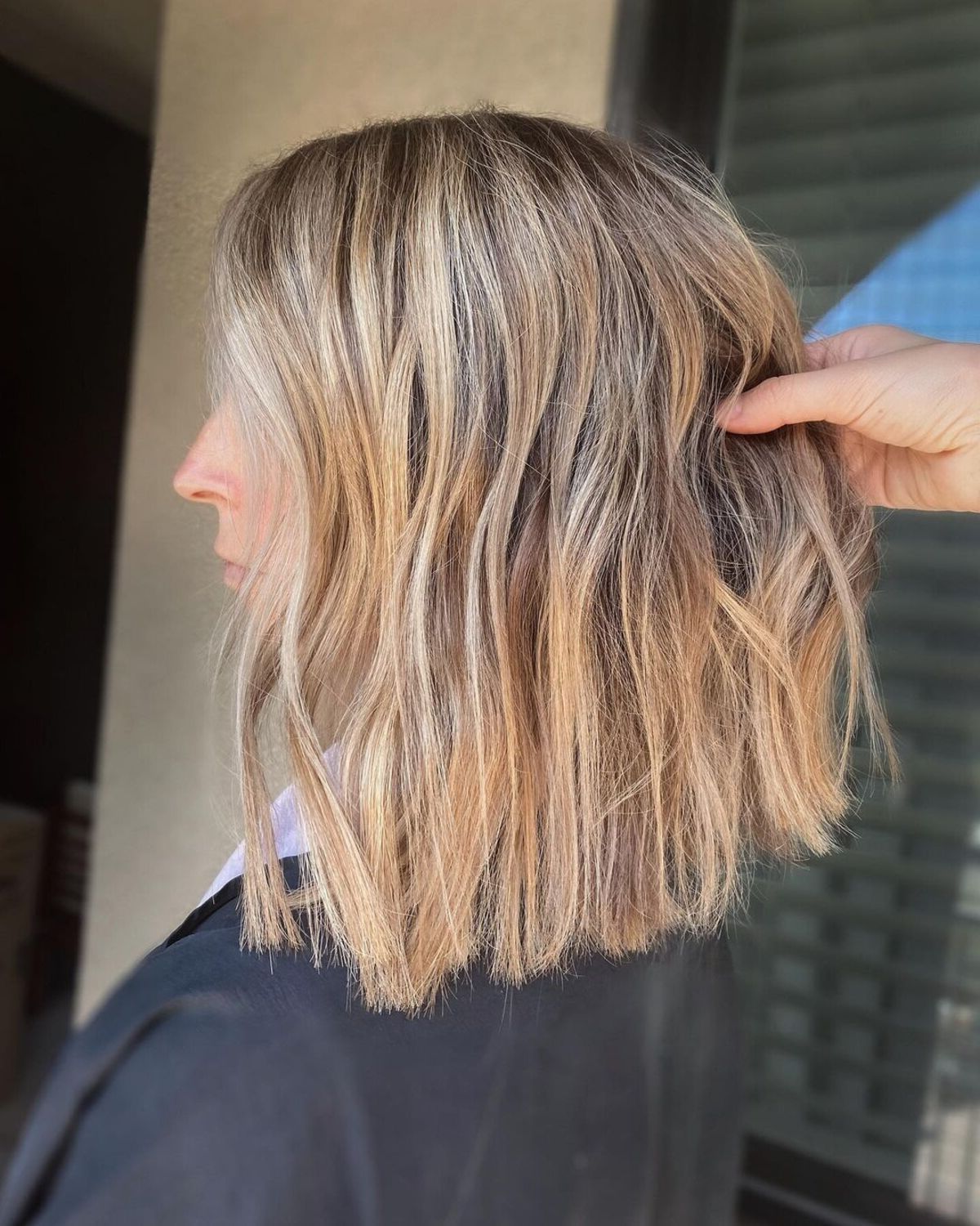 35 Trendiest Long Blunt Bob Haircuts For A Sleek New "blunt Lob" Pertaining To One Length Blunt Hairstyles (Photo 21 of 25)