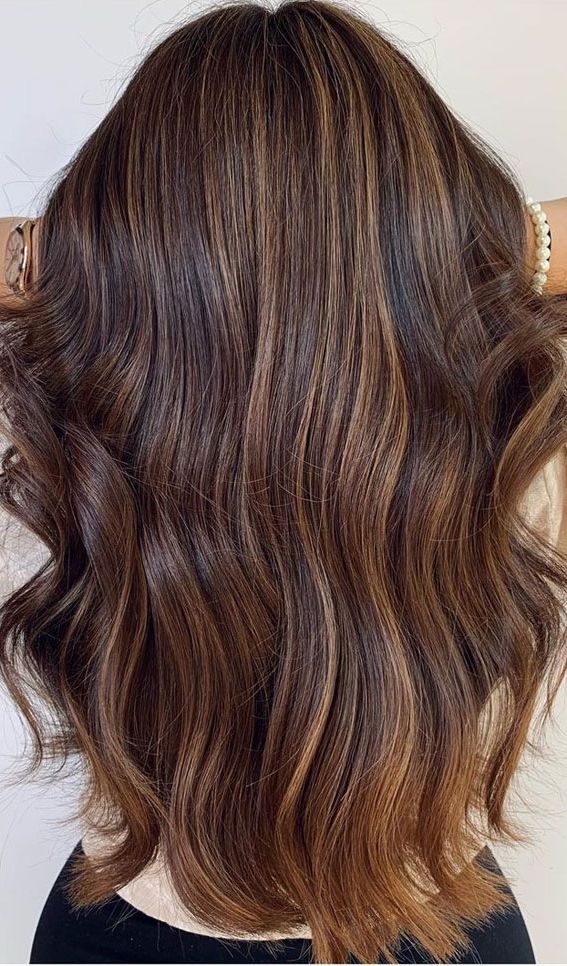 39 Best Autumn Hair Colours & Styles For 2021 : Milk Chocolate Brown French  Balayage Within Newest Milk Chocolate Balayage Haircuts For Long Bob (View 7 of 25)