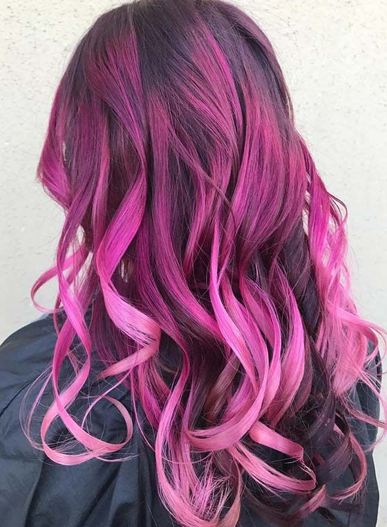 40 Best Ombre Hair Color Ideas And Styles To Try In 2022 For Most Current Raspberry Gold Sombre Haircuts (View 17 of 25)