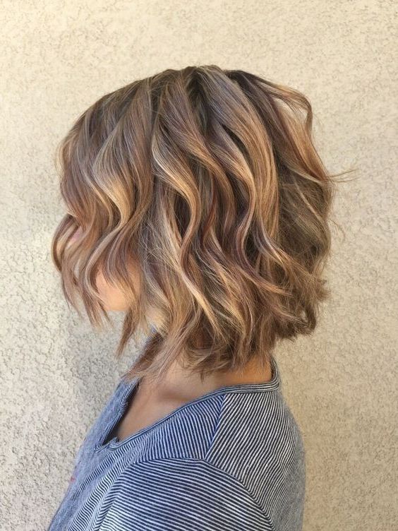 40 Hottest Bob Hairstyles & Haircuts 2022 – Inverted, Lob, Ombre, Balayage Within Textured Bob Hairstyles With Babylights (Photo 21 of 25)
