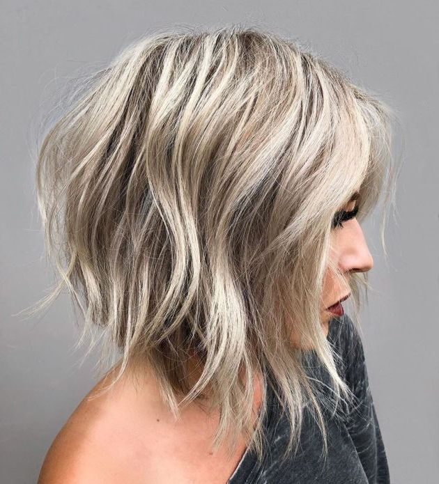 40 Inspirational Ideas For Balayage Short Hair To Feel Like A Celebrity Pertaining To Blonde Balayage Shaggy Bob Hairstyles (View 24 of 25)