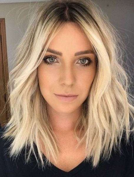 40 Stylish Lob Haircuts & Hairstyles For 2022 – The Trend Spotter In Recent Shaggy Blonde Lob Haircuts (View 14 of 25)