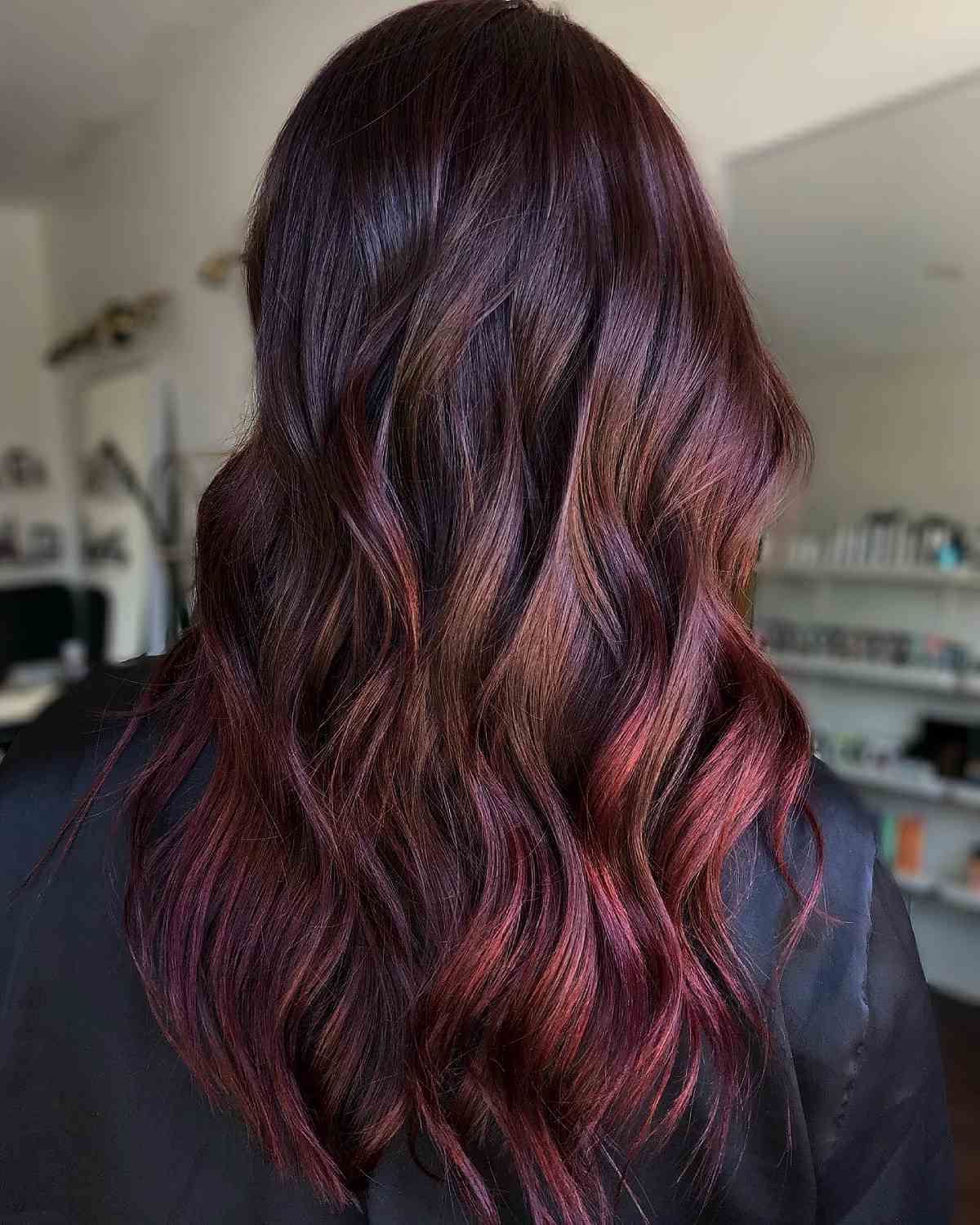 44 Hottest Ombre Hair Color Ideas Of 2022 For Most Current Brunette To Mauve Ombre Hairstyles For Long Wavy Bob (Photo 25 of 25)