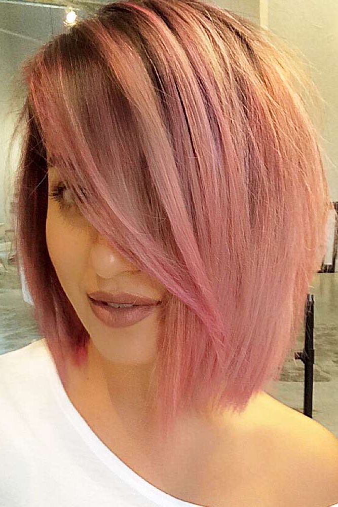 47 Breathtaking Rose Gold Hair Ideas You Will Fall In Love With Instantly Within Latest Raspberry Gold Sombre Haircuts (Photo 19 of 25)