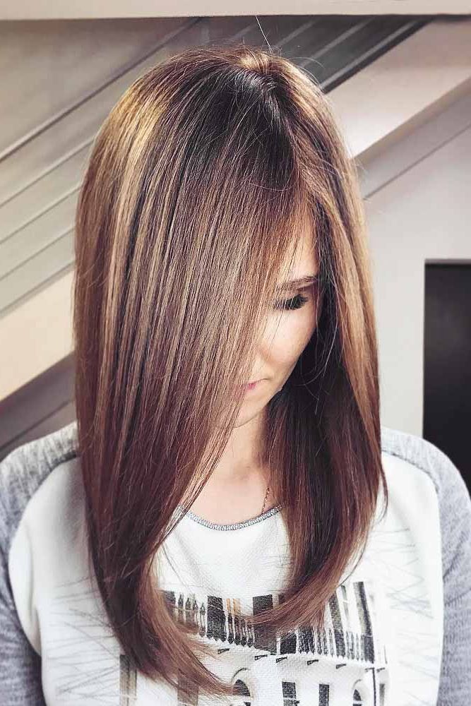 48 Long Bob Haircuts For All Occasions – Glaminati Regarding Current A Line Lob Haircuts (View 8 of 25)