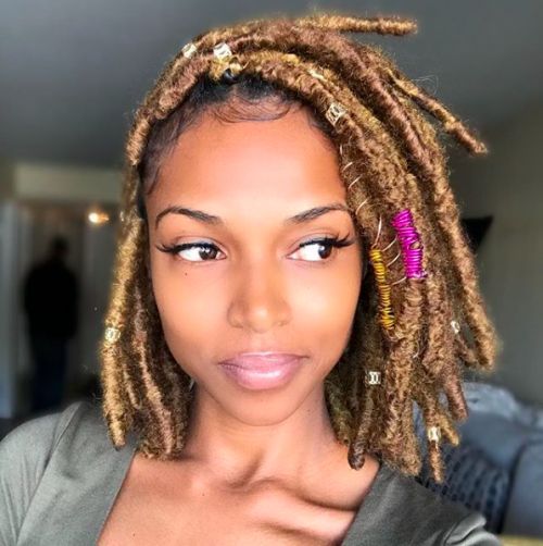50 African American Natural Hairstyles For Medium Length Hair | Hairstyles  Update Within Most Popular Medium Hair Length Hairstyles With Braids (View 25 of 25)