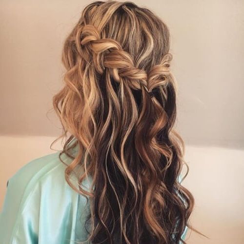 50 Best Easy Half Up Half Down Hairstyles For 2022 (with Pictures) Regarding 2018 Braided Half Up Knot Hairstyles (View 7 of 25)