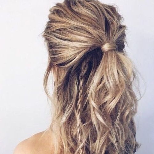 50 Best Easy Half Up Half Down Hairstyles For 2022 (with Pictures) With Most Recent Braided Half Up Hairstyles For A Cute Look (View 9 of 25)