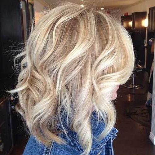 50 Brown Hair With Lowlights Hairstyle Ideas In 2022 (with Pictures) For Latest Beach Waves Haircuts With Lowlights (View 16 of 25)