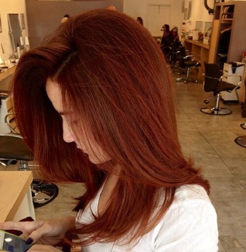 50 Copper Hair Color Ideas Trending In 2022 (with Pictures) With Newest Copper Medium Length Hairstyles (View 7 of 25)