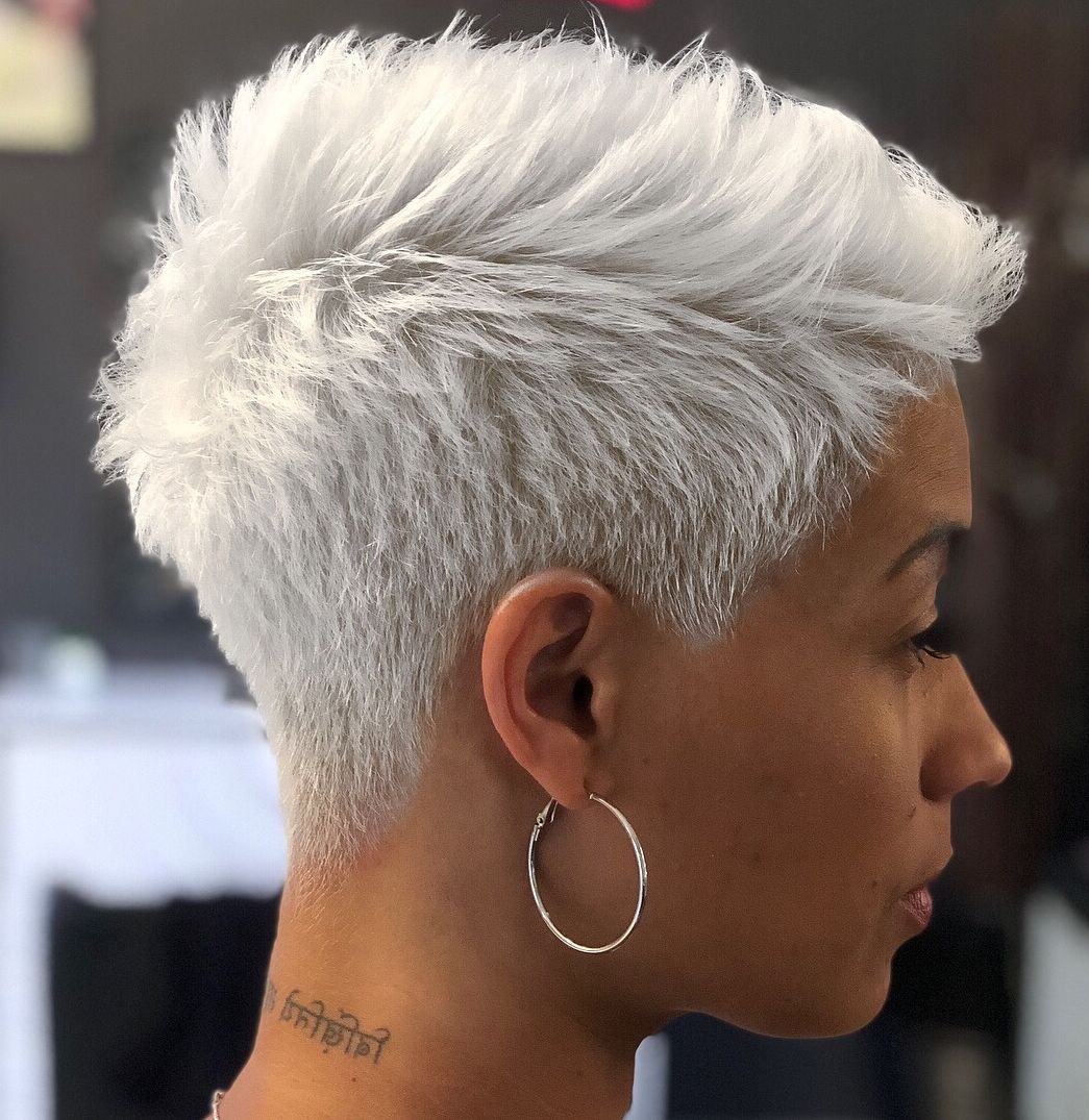 50 Hottest Pixie Cut Hairstyles To Spice Up Your Looks For 2022 In Side Parted Pixie Hairstyles With An Undercut (View 11 of 25)