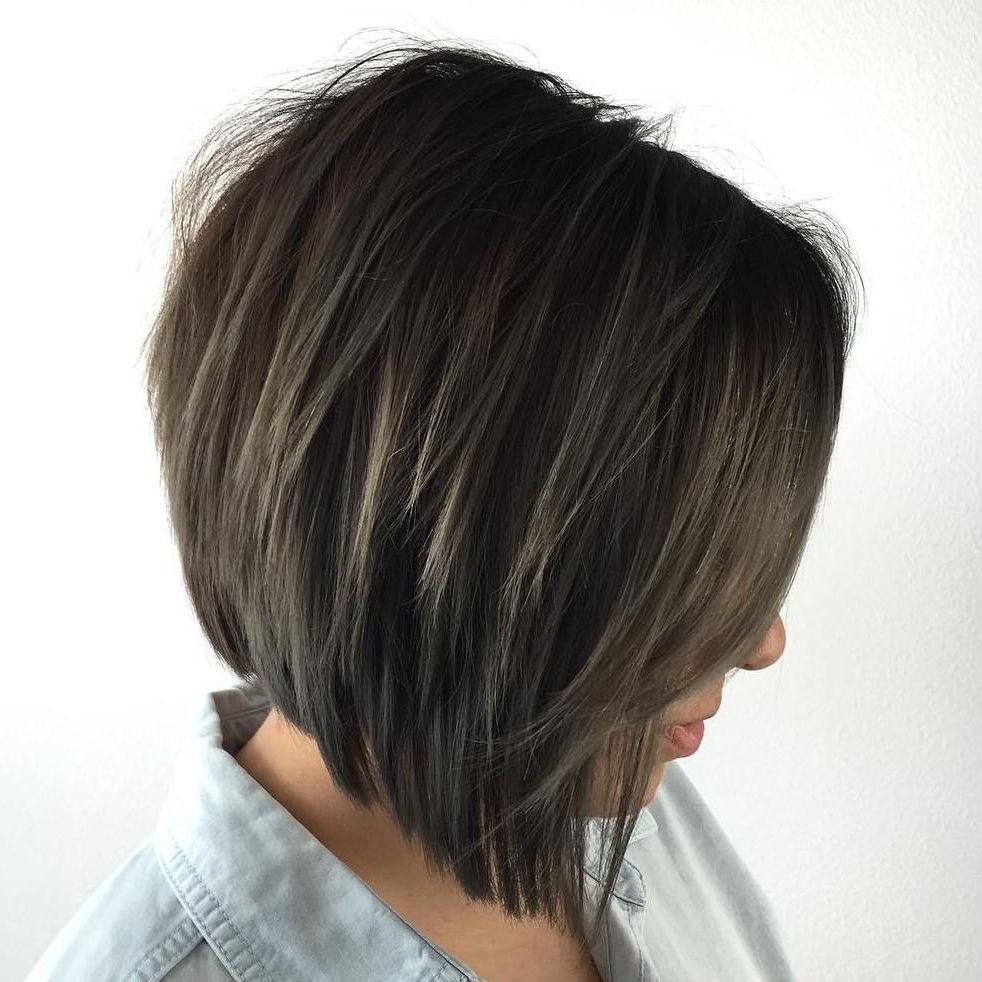 50 Trendy Inverted Bob Haircuts | Inverted Bob Haircuts, Layered Bob  Hairstyles, Bob Hairstyles Pertaining To Best And Newest Straight Angled Bob Haircuts (View 3 of 25)