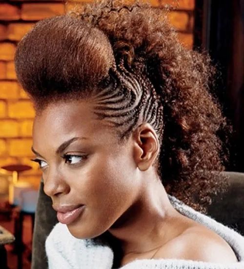 51 Hottest Mohawk Braids Worth Giving A Shot (2022) With Regard To Braided Mohawk Hairstyles For Short Hair (View 24 of 25)