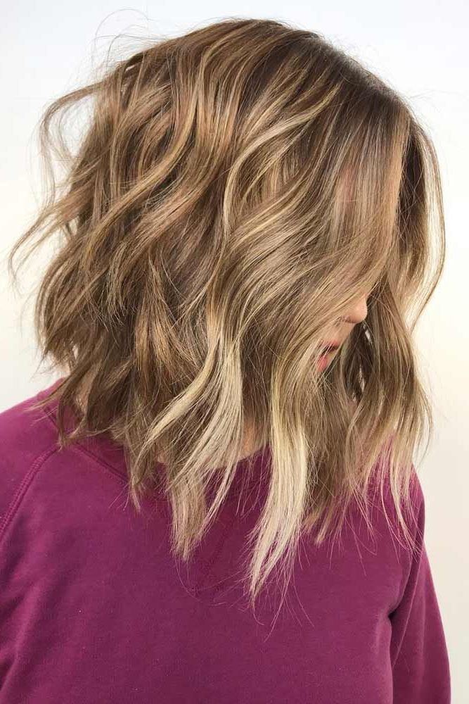 53 Pretty Wavy Hair Styles For Any Length | Wavy Hairstyles Medium, Wavy  Bob Hairstyles, Medium Hair Styles Pertaining To Most Current A Line Wavy Medium Length Hairstyles (Photo 1 of 25)