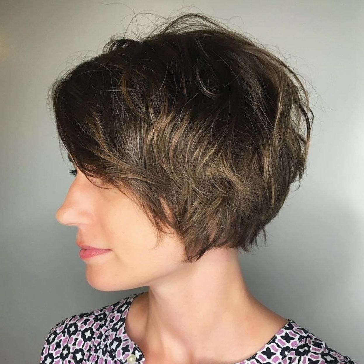 60 Classy Short Haircuts And Hairstyles For Thick Hair | Short Hairstyles  For Thick Hair, Thick Hair Styles, Short Wavy Hair Intended For Layered Messy Pixie Bob Hairstyles (View 14 of 25)