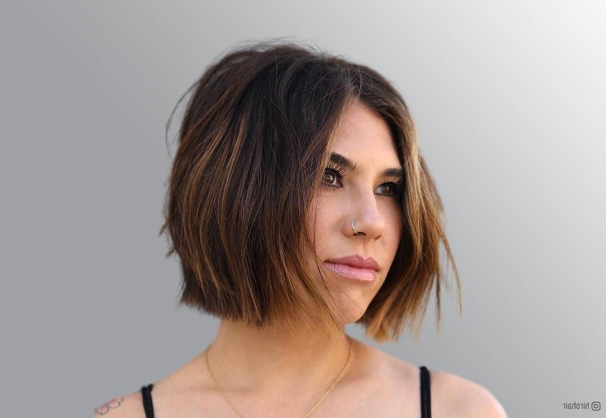 60+ Cutest Short Bob Haircuts You Probably Haven't Seen Yet Intended For Super Volume Short Bob Hairstyles (View 2 of 25)