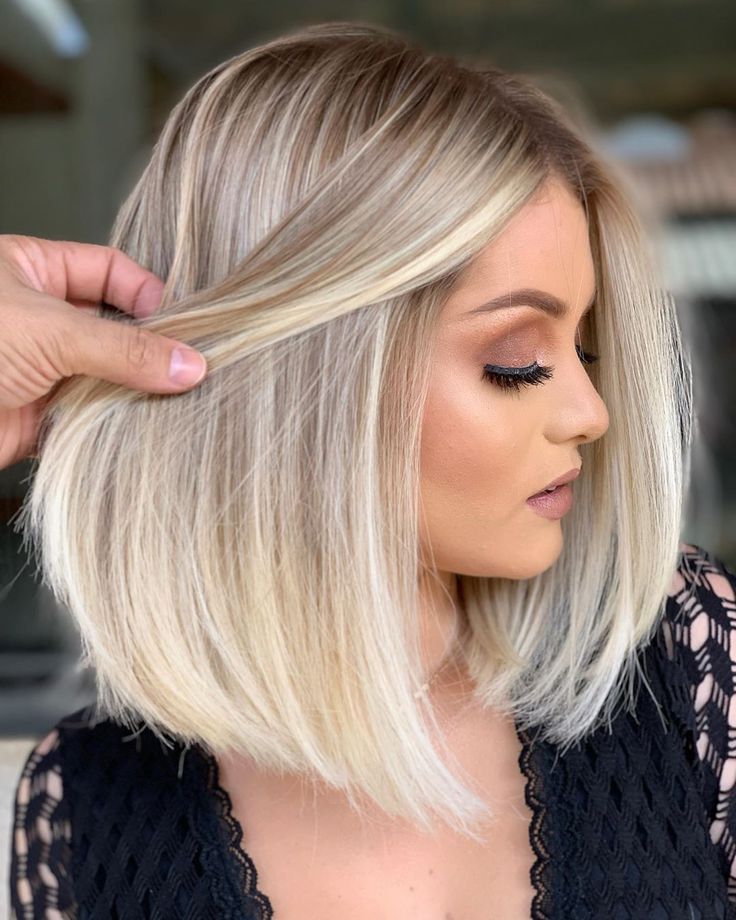 60 Inspiring Long Bob Hairstyles And Haircuts | Long Bob Hairstyles Thin, Long  Bob Hairstyles, Bob Hairstyles Pertaining To Recent A Line Blonde Wavy Lob Haircuts (View 7 of 25)