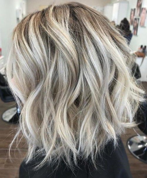 60 Messy Bob Hairstyles For Your Stylish Informal Appears To Be Like | Messy  Bob Hairstyles, Hair Styles, Balayage Hair Regarding Messy, Wavy & Icy Blonde Bob Hairstyles (View 1 of 25)