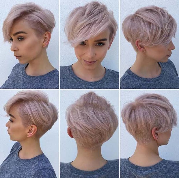 63 Short Haircuts For Women To Copy In 2021 – Stayglam Within Longer On Top Pixie Hairstyles (View 16 of 25)