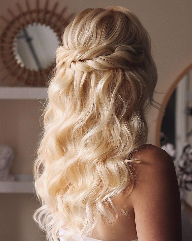 7 Bridal Half Up Half Down Hairstyle Ideas To Wear On Your Wedding Day Pertaining To Most Popular Braided Half Up Hairstyles For A Cute Look (View 25 of 25)