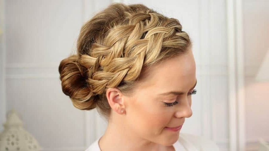 7 Dutch Braid Buns That'll Make You Standout In Crowd Within Dutch Braids Updo Hairstyles (View 11 of 25)