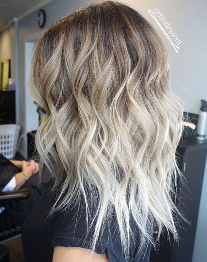 70 Best Ombre Hair Color Ideas 2022 – Hottest Ombre Hairstyles – Page 68 Of  68 – Styles Weekly Throughout Newest Waves Haircuts With Blonde Ombre (View 24 of 25)
