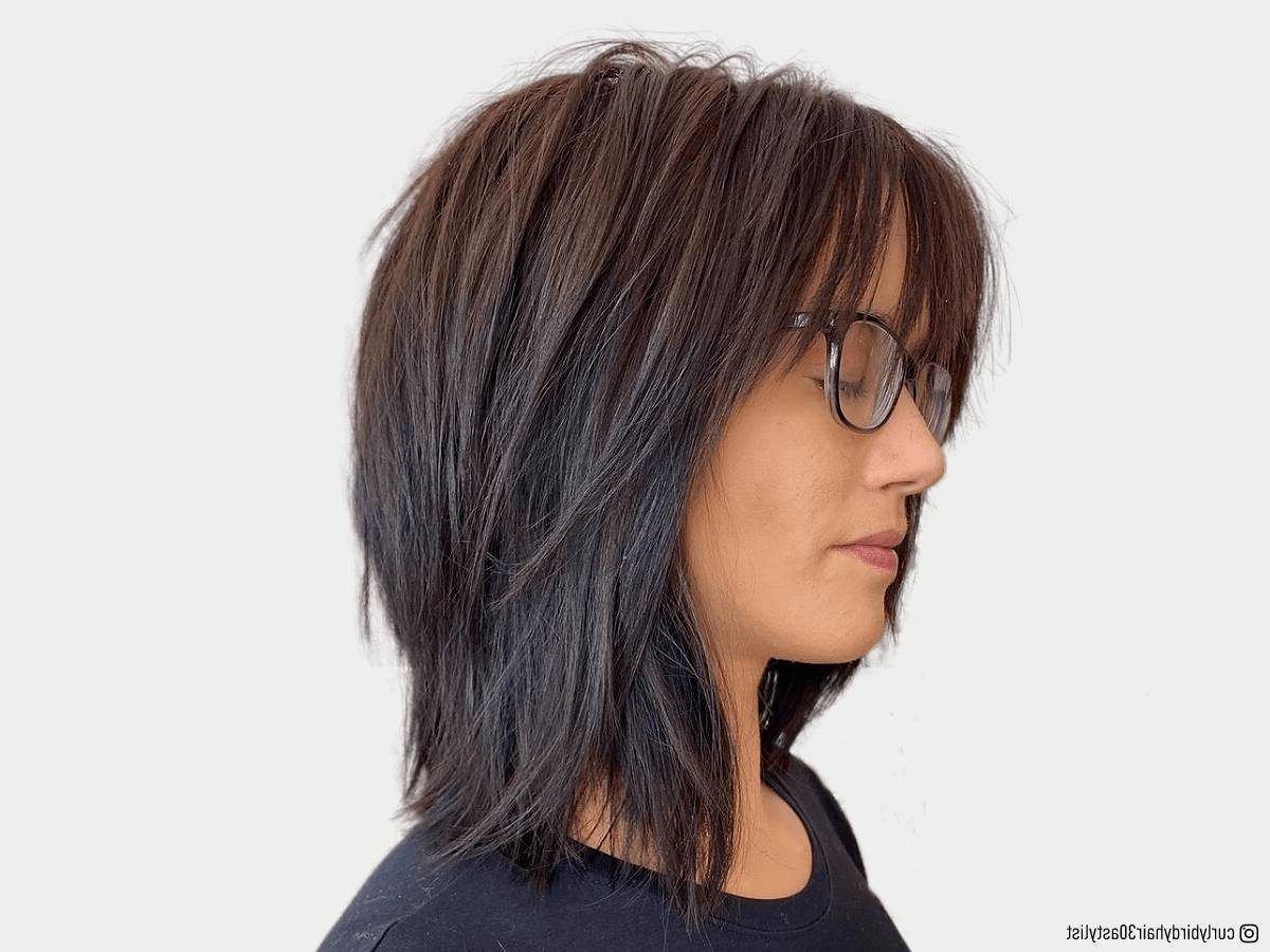 70+ Breezy Medium Length Layered Haircuts Women Love Having Inside Most Popular Haircuts With Medium Length Layers (View 1 of 25)
