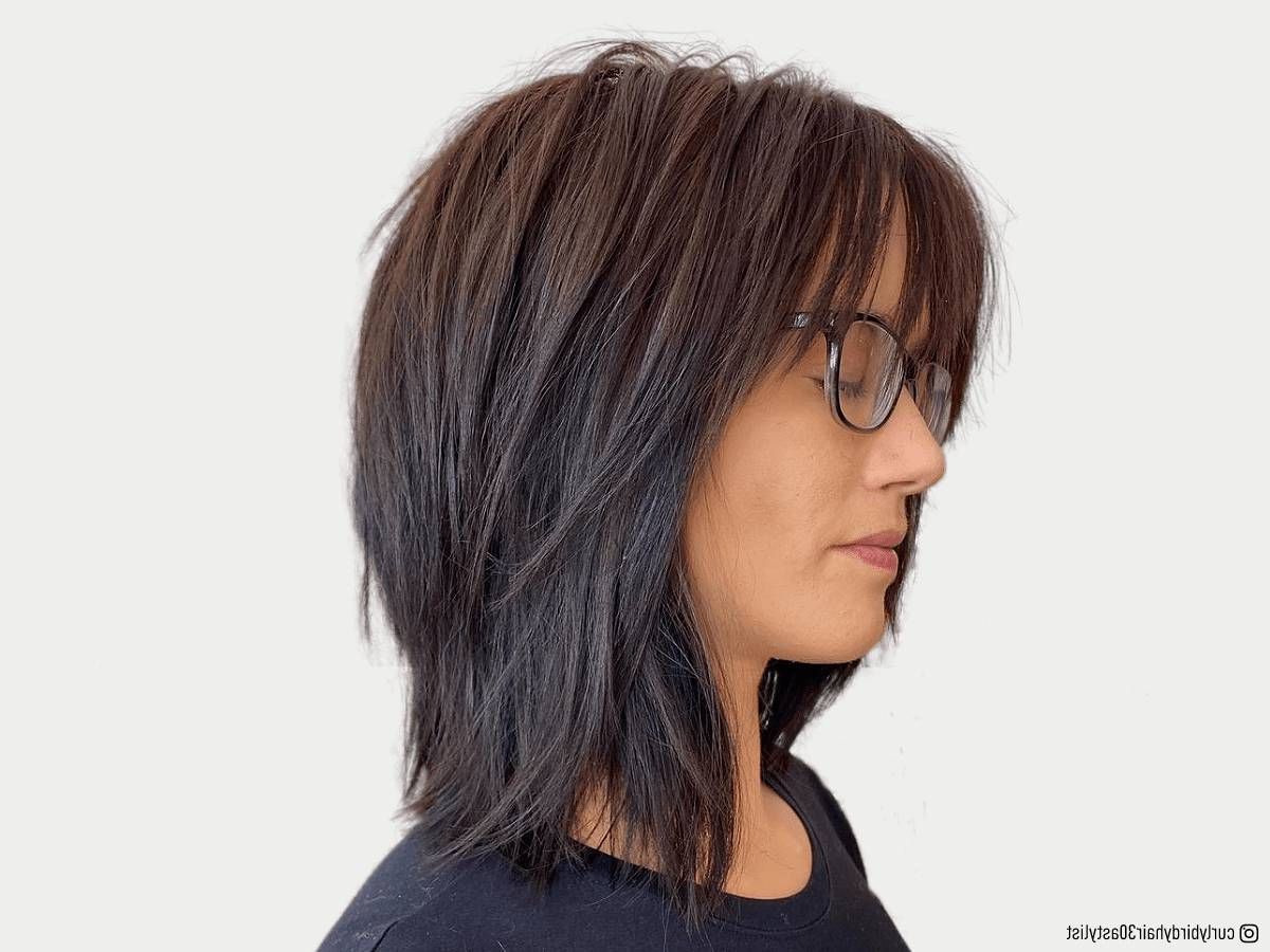 70+ Breezy Medium Length Layered Haircuts Women Love Having Within Best And Newest Fancy Flipped Layers Haircuts (View 9 of 25)