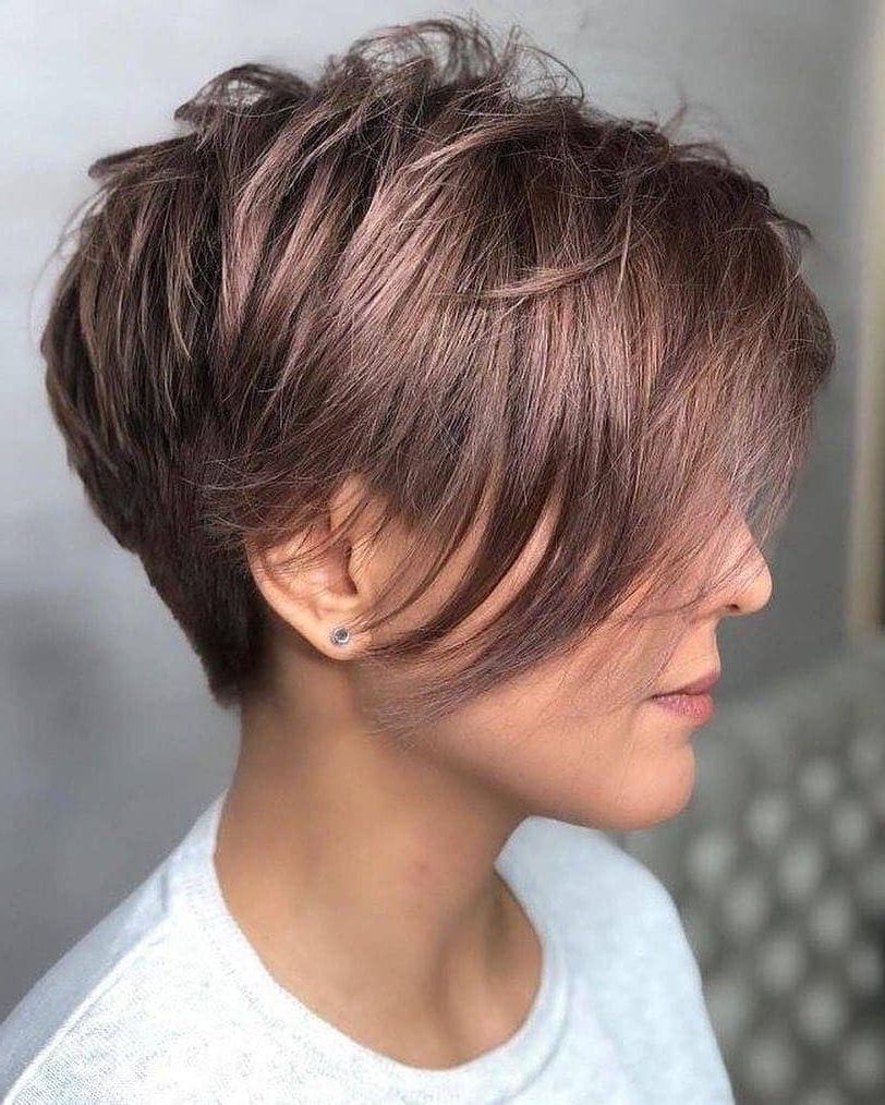 73 Best Pixie Cuts For 2022 | The Top Short And Long Pixie Hairstyles For Layered Long Pixie Hairstyles (Photo 20 of 25)