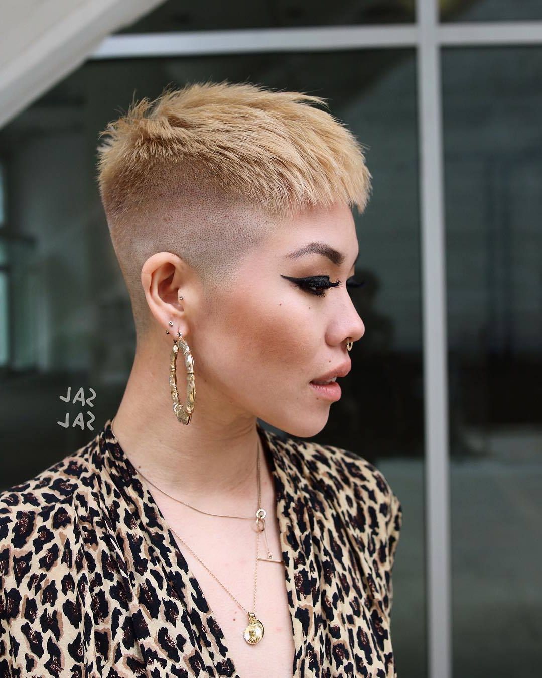 73 Best Pixie Cuts For 2022 | The Top Short And Long Pixie Hairstyles Inside Side Parted Pixie Hairstyles With An Undercut (Photo 20 of 25)