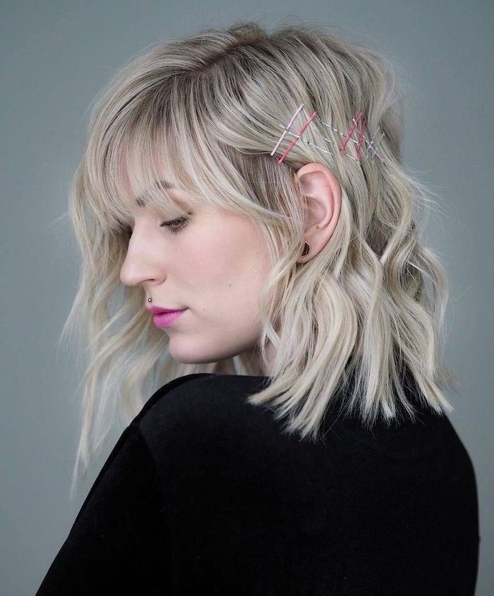 80 Gorgeous Medium Length Hairstyles For Women – Archziner Regarding Latest Messy &amp; Wavy Pinky Mid Length Hairstyles (Photo 23 of 25)