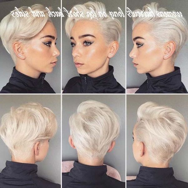 9 Womens Haircuts Long On Top Short Back And Sides | Schöne Frisuren Kurze  Haare, Frisur Kurz Rundes Gesicht, Frisur Ideen With Styled Back Top Hair For Stylish Short Hairstyles (View 1 of 25)