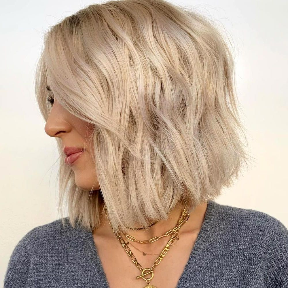 90+ Amazing Short Haircuts For Women In 2022 | Lovehairstyles Inside Layered And Side Parted Hairstyles For Short Hair (View 16 of 25)