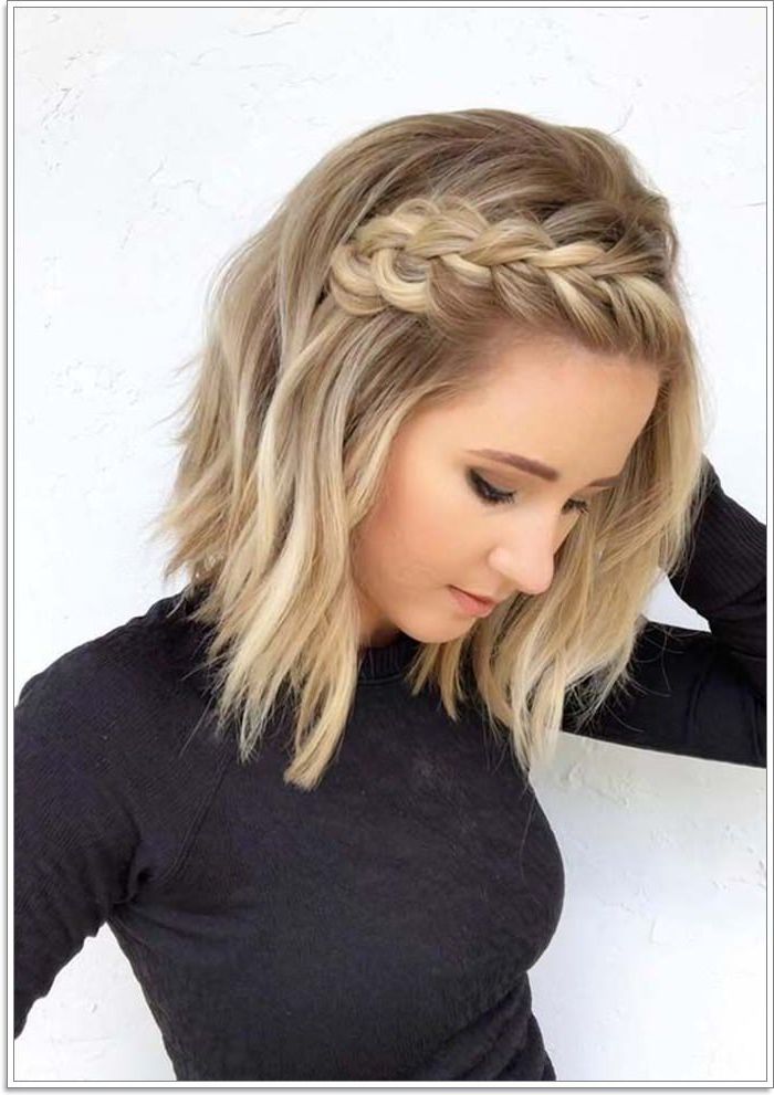 97 Interesting Braids For Short Hair [2021] Regarding Sophisticated Short Hairstyles With Braids (View 16 of 25)