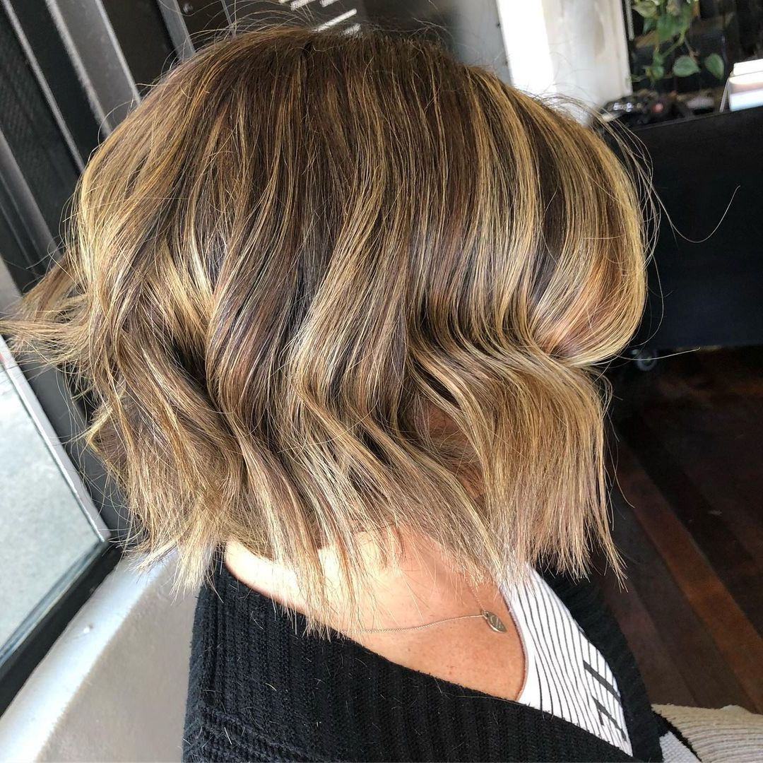 Balayage For Short Hair: 33 Stunning Hair Color Ideas Throughout Platinum Balayage On A Bob Hairstyles (View 21 of 25)