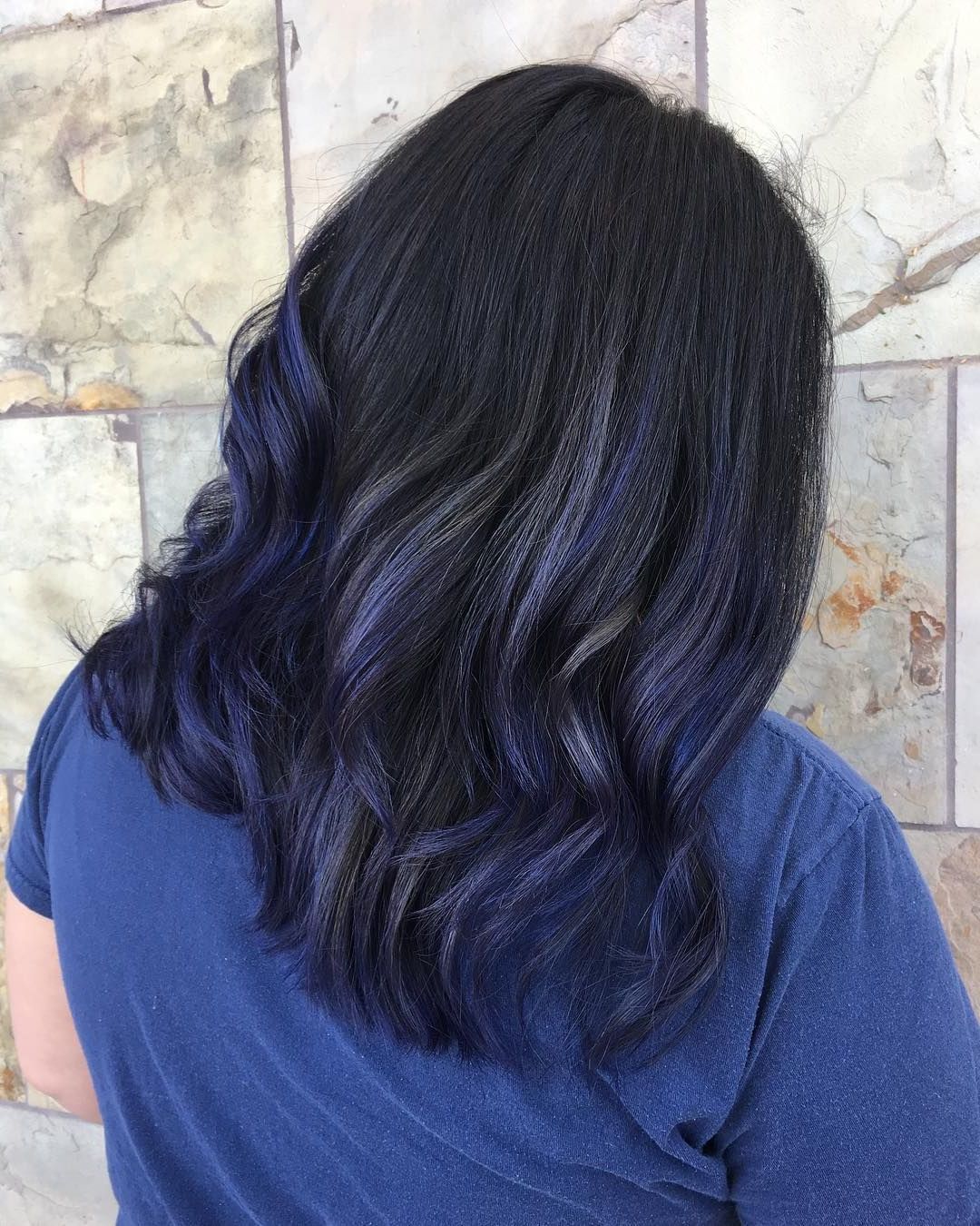 Blueberry Hair Doneamanda Instagram: @mandas_so_fetch Works At  @the.rose.hair.studio | Hairdo, Hair Studio, Rose Hair With Short Hair Hairstyles With Blueberry Balayage (Photo 4 of 25)