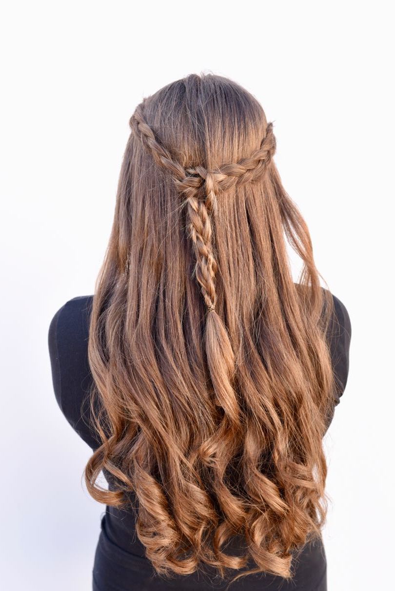 Braided Half Up Half Down Tutorial {easy + Looks Great} Throughout Newest Braided Half Up Hairstyles For A Cute Look (View 24 of 25)