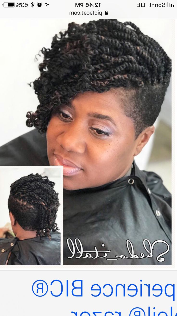 Braids With Short Sides | Braids With Shaved Sides, Shaved Side Hairstyles,  Tapered Hair For Braided Top Hairstyles With Short Sides (View 2 of 25)