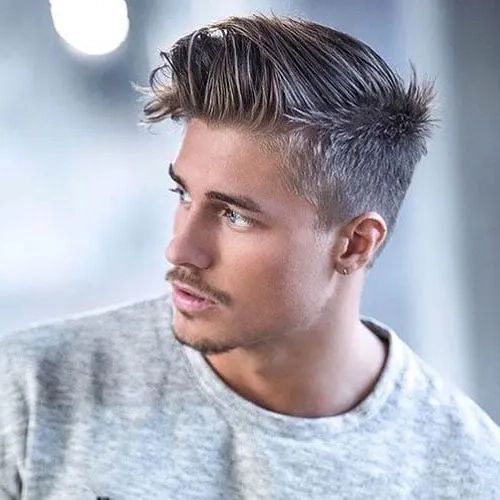 Brushed Up Hairstyle – Men's Hairstyles Today With Regard To Brush Up Hairstyles (View 10 of 25)
