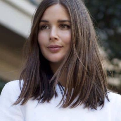 Chopped: This Blunt Cut Is Everything For Fall — Budget Fashionista Inside One Length Blunt Hairstyles (View 6 of 25)