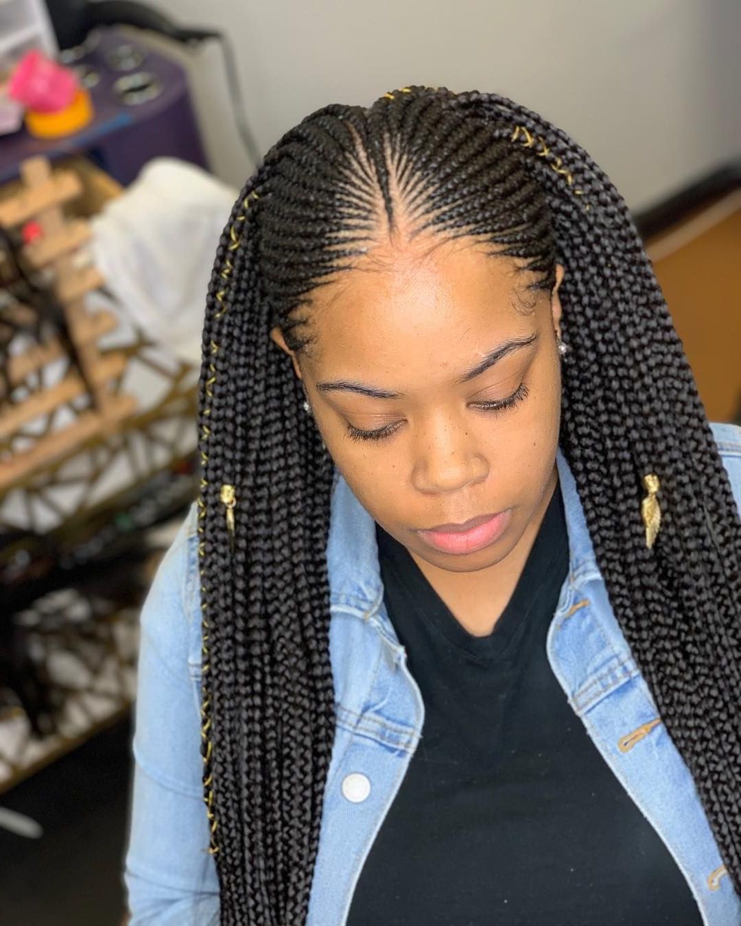 Consistency Is So Important!! Book This Style Under Small Feed Ins And  Individuals ????!!!!royal … | Braided Hairstyles Updo, Braided Hairstyles,  Short Box Braids Intended For Most Recent Really Royal Braid Hairstyles (View 7 of 25)