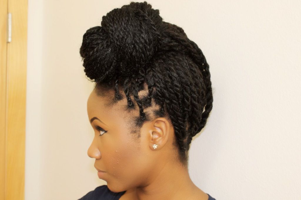Curls Understood Senegalese Twist Updo Hairstyle | Curls Understood Inside Twisted Updo Hairstyles For Bob Haircut (Photo 24 of 25)