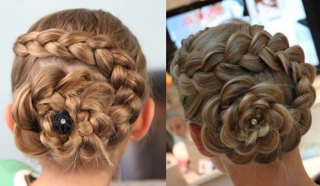 Dutch Flower Braid | Updo Hairstyles – Cute Girls Hairstyles With Regard To Dutch Braids Updo Hairstyles (View 13 of 25)