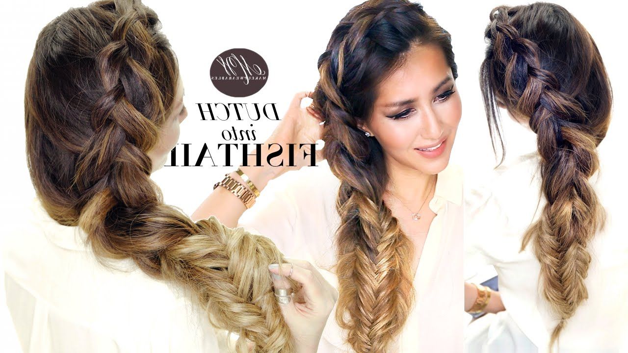 ? Big Braid Hairstyle | Cute Summer Hairstyles – Youtube Throughout Newest Big Braids Hairstyles For Medium Length Hair (View 11 of 25)