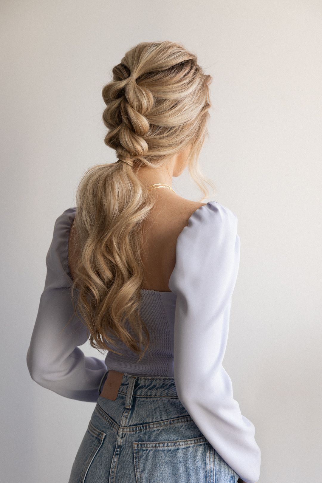 Easy Braided Ponytail Hairstyle Spring ? – Alex Gaboury For Latest Hairstyles With Pretty Ponytail (Photo 22 of 25)