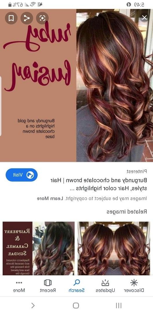 Épinglé Par Nita Aebly Sur Hair | Cheveux, Beauté Within Most Recent Raspberry Gold Sombre Haircuts (View 6 of 25)