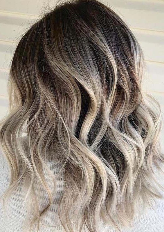 Explore This Link To See Fantastic Styles Of Long Layered Hair Styles With  Blonde Color And… | Dark Roots Blonde Hair, Hair Color Balayage, Ash Blonde  Balayage Dark Pertaining To Best And Newest Blonde Waves Haircuts With Dark Roots (View 11 of 25)