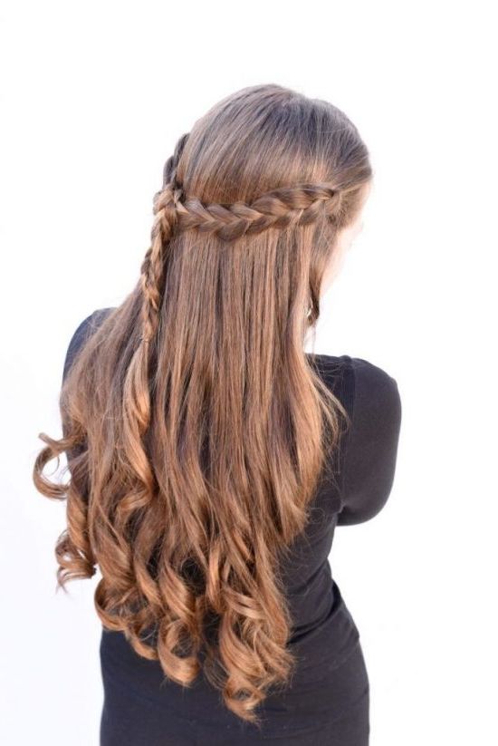Half Up Half Down Hairstyles – Over 15 Pretty Half Up Half Down Hairstyles With Most Recently Braided Half Up Hairstyles For A Cute Look (Photo 21 of 25)