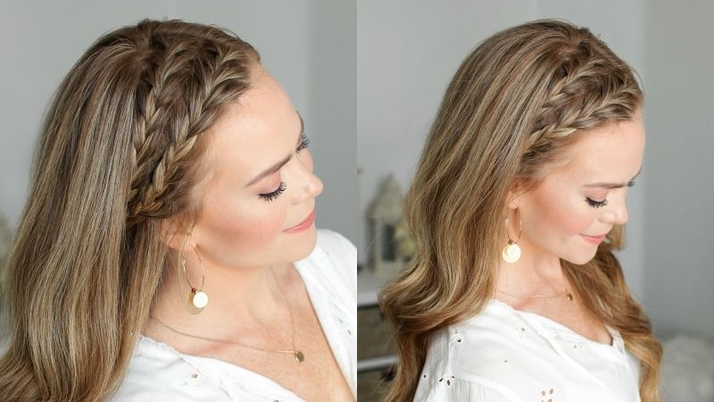 Half Up Style Archives | Missy Sue With Regard To 2018 Headband Braid Half Up Hairstyles (View 4 of 25)